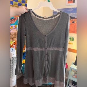 Grey Roxy tunic dress